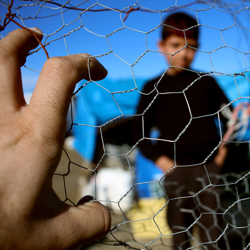 Down trodden kids left to fend for themselves at the border