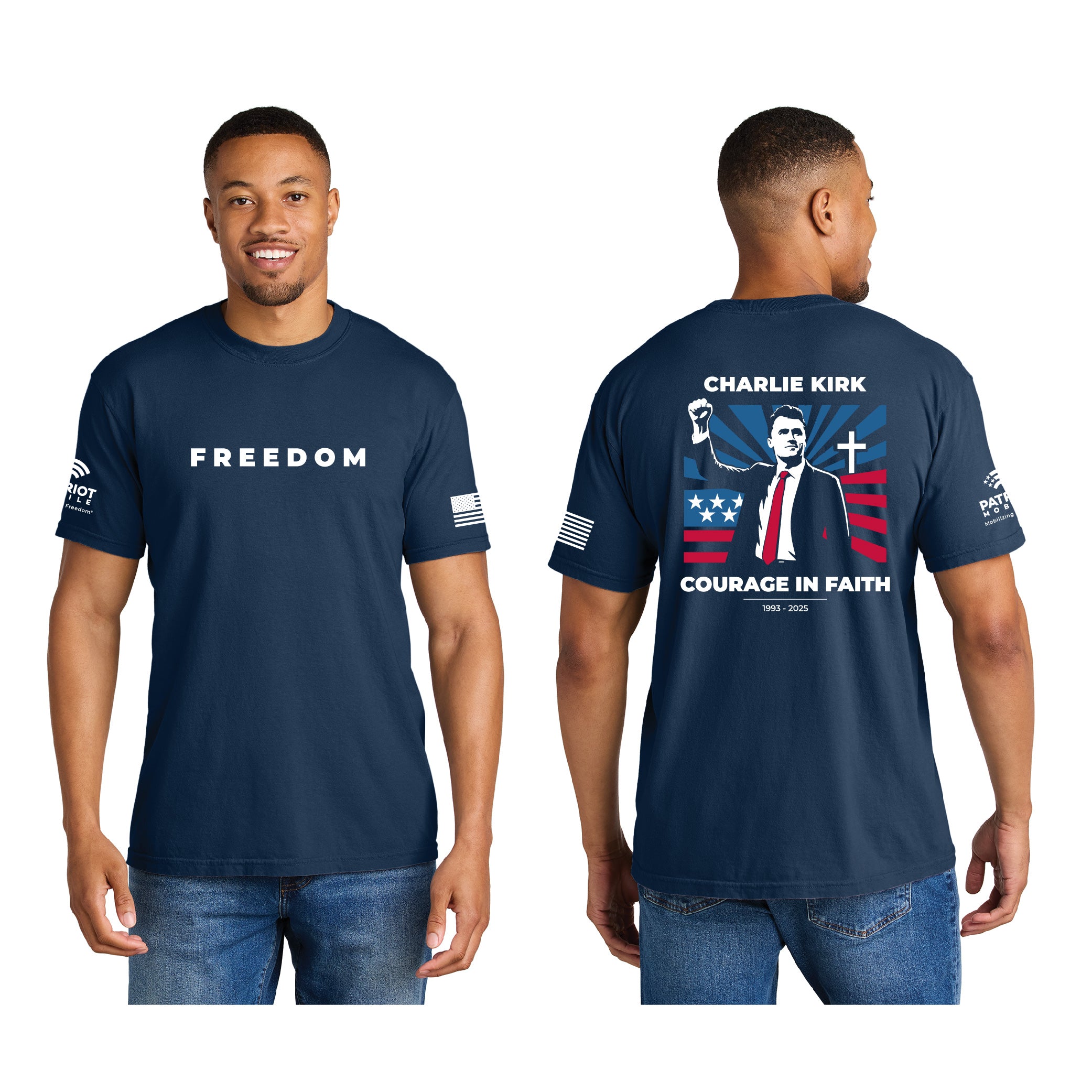 Charlie Kirk “FREEDOM” T-Shirt