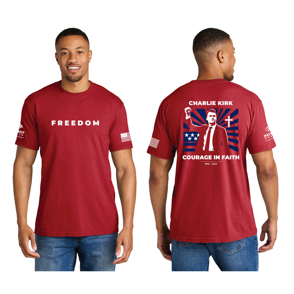Charlie Kirk “FREEDOM” T-Shirt