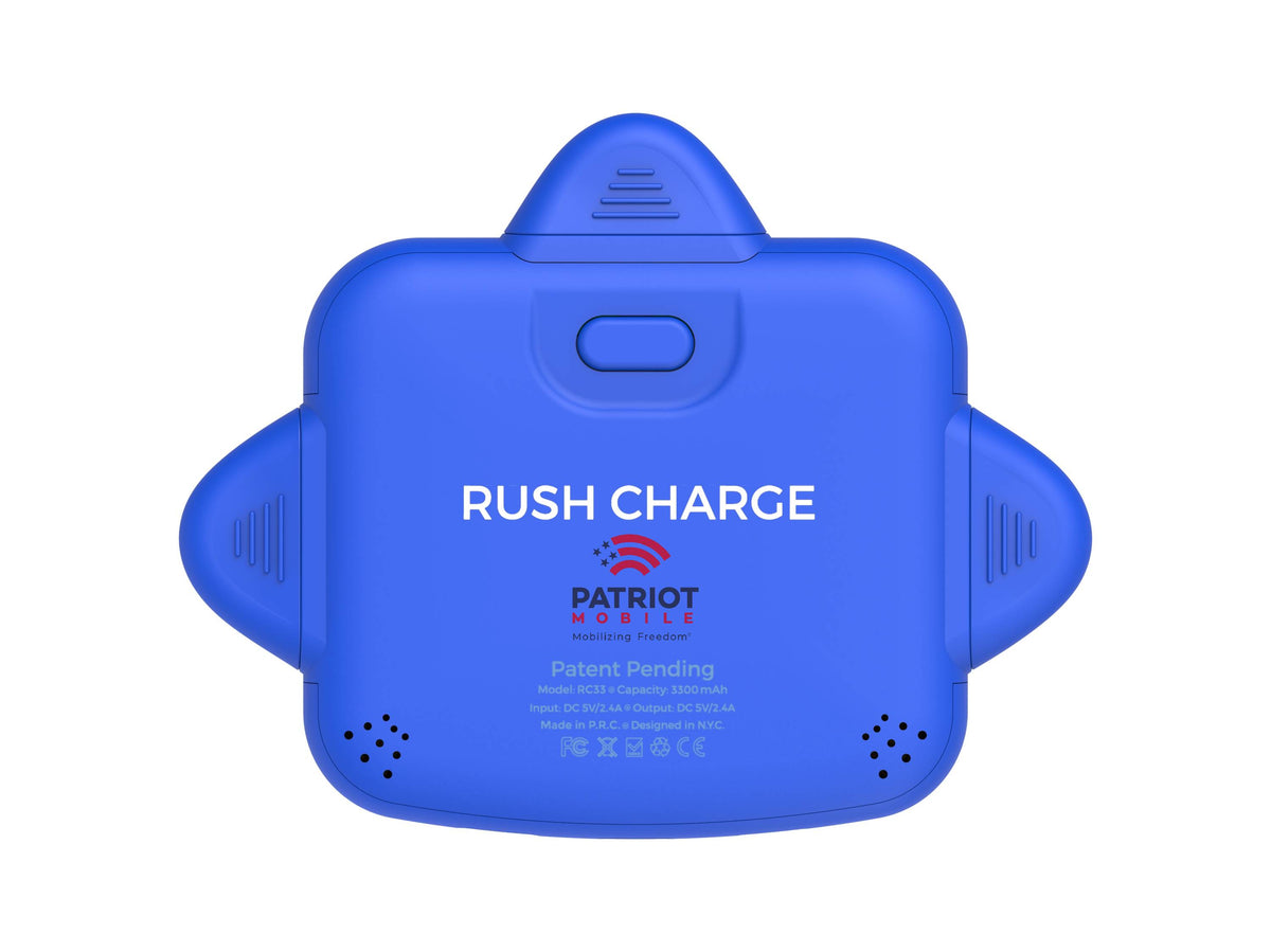Rush Charge Universe x Patriot Mobile