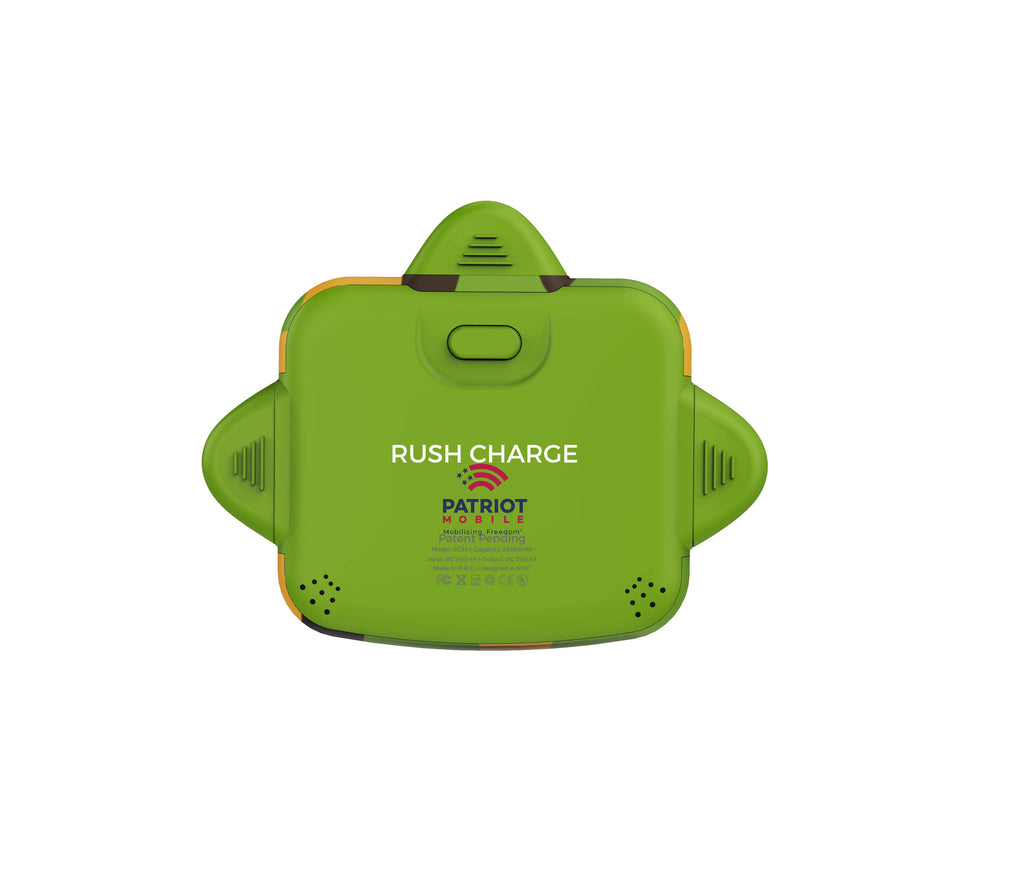 Rush Charge Universe x Patriot Mobile