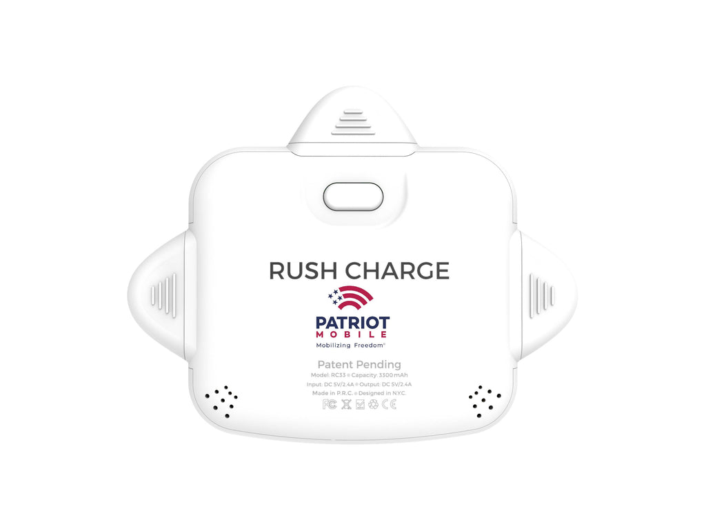 Rush Charge Universe x Patriot Mobile
