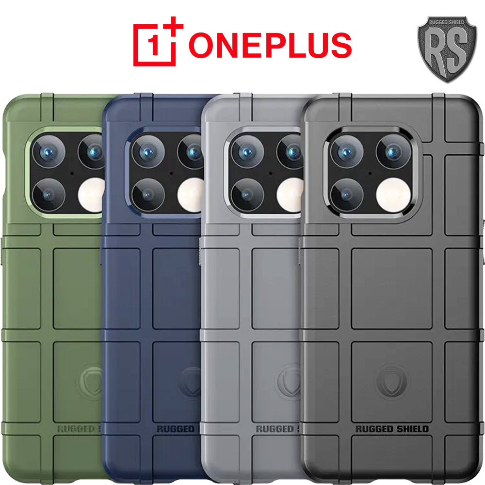 Rugged Shield Branded Solid Color TPU Cases for OnePlus Phone Models