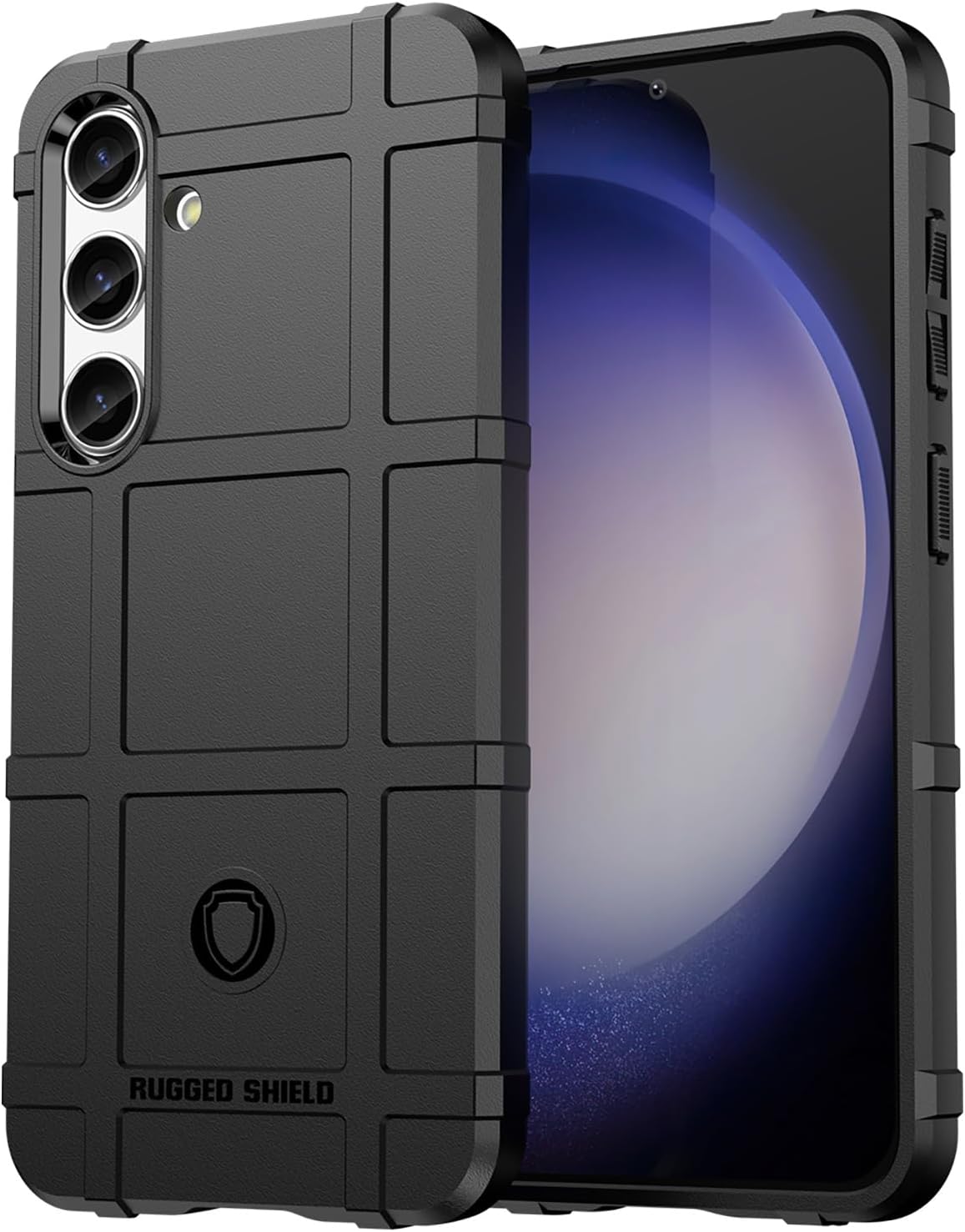 Rugged Shield Branded Solid Color TPU Cases for Samsung Galaxy Phone Models