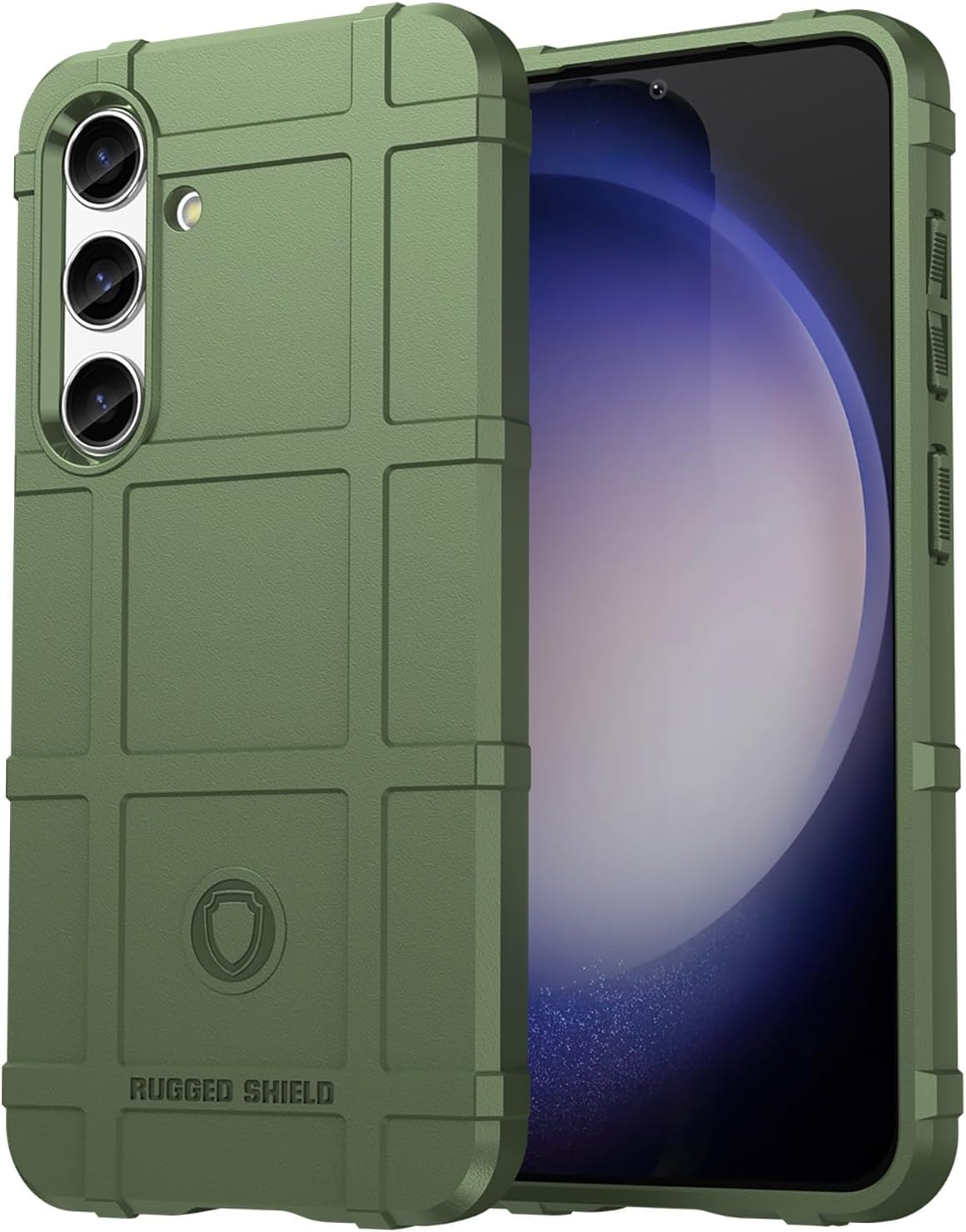 Rugged Shield Branded Solid Color TPU Cases for Samsung Galaxy Phone Models