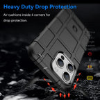Rugged Shield Branded Solid Color TPU Cases for all Apple iPhone Models