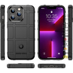 Rugged Shield Branded Solid Color TPU Cases for all Apple iPhone Models