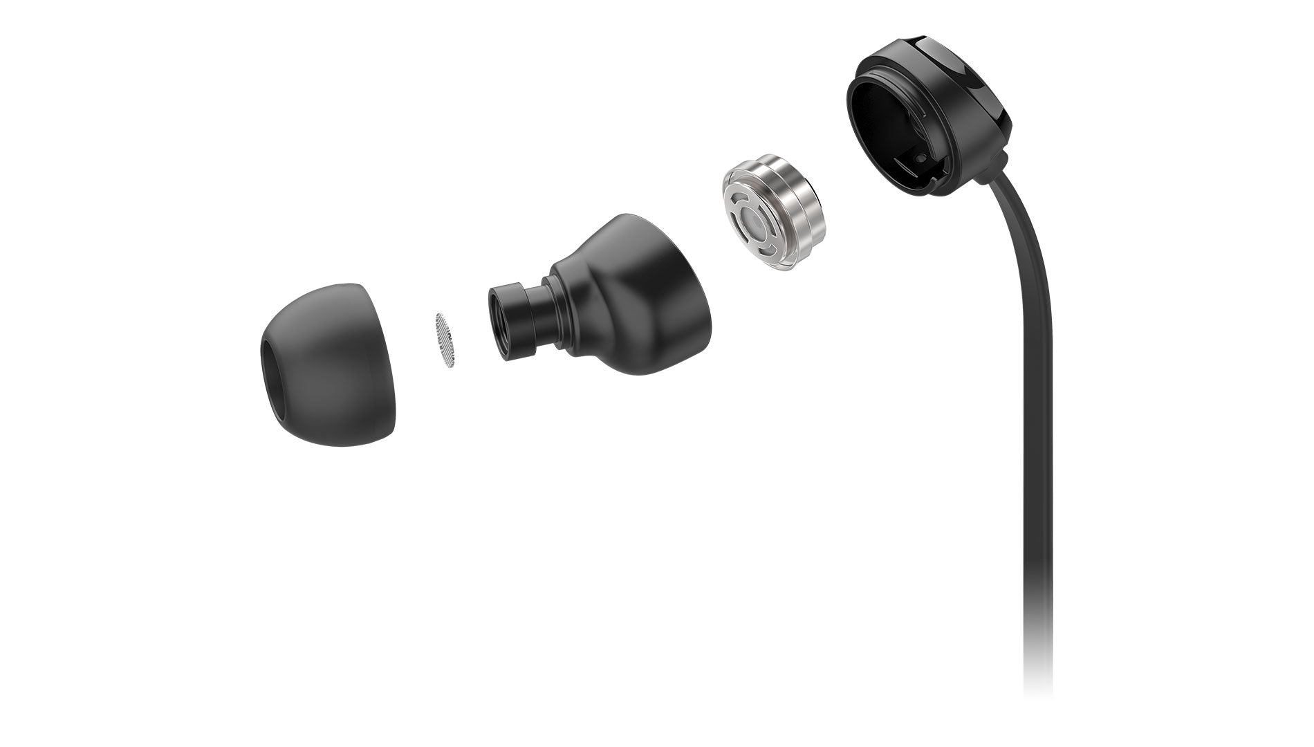 USB-C Stereo In-ear Wired Headphones with Microphone
